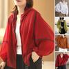 Sunscreen Coat Long Sleeve Sunshade Breathable Lightweight Summer Sunscreen Jacket Lady Garment
