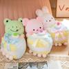 Cartoon Cake Bunny Burger Pig Plush Toy Doll Small Cute Soft Girly Heart Gift