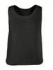 Women's Sleeveless Crochet Knit Tank Top Crew Neck Hollow Out Casual Summer Pullover