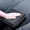 Микрофибровая чистящая салфетка, супервпитывающая, для сушки автомобиля, не оставляющая ворса, ткань для автомойки, для поверхностей без разводов, для дома и автомобиля