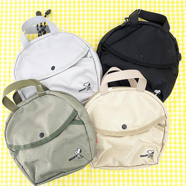 Мини-сумка через плечо Snoopy 2WAY, черная повседневная сумка маршрут SNOOPY