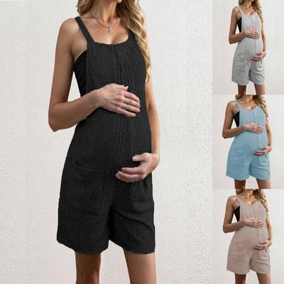 Европейский и американский женский летний повседневный модный комбинезон на подтяжках