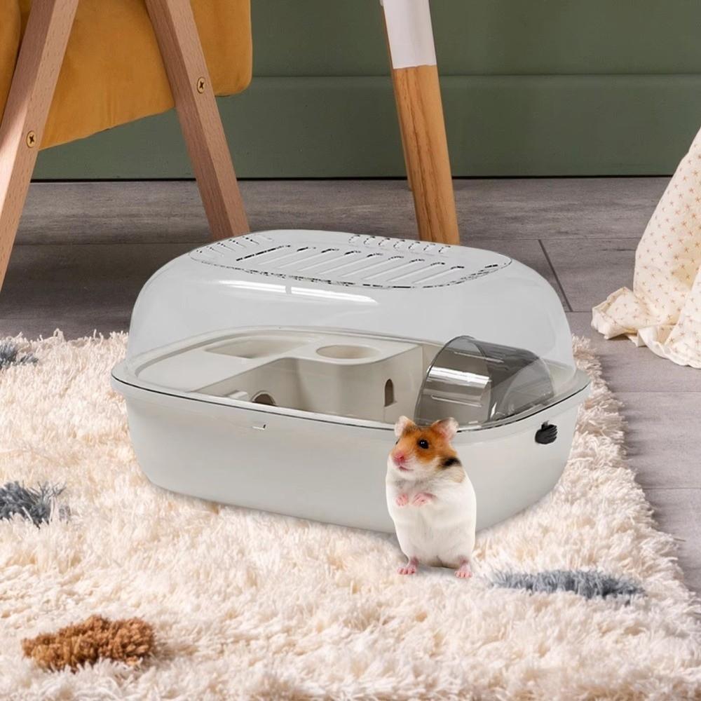 Double Layer Pet Habitat House Large Space Small Animal Carrier Hamster Cage for Animal Transport