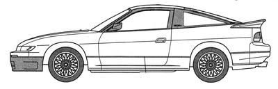 Fujimi Model Initial D Series Sileity Mako Sato 1/24 No.003 ISD-003