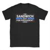 Dc Sandwich Guy T Shirt for Men 100% Cotton Awesome T-Shirts O Neck Tee Shirt Short Sleeve Clothing Plus Size