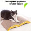 Когтеточка для кошек Catnip, игрушки для кошек, высококачественная гофрированная бумага, когтеточка для кошек, износостойкая доска для шлифовки кошачьих когтей, товары для животных