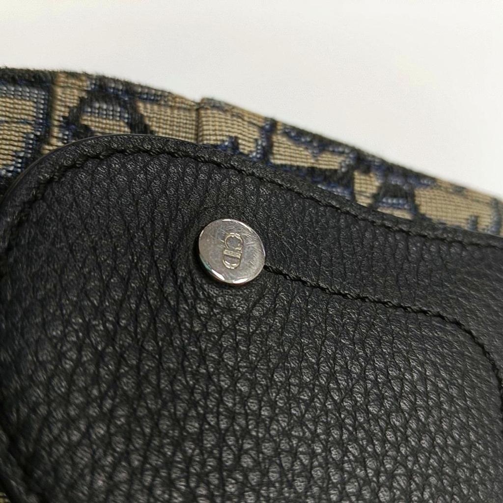 [Pre-Owned] Saddle Monogram Embroidered Leather Saddle Bag - Very Good #CE4WGB