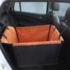 Waterproof Car Rear Back Single Seat Cover Pet Dog Carrier Cat Mat Blanket Hammock Cushion Protector