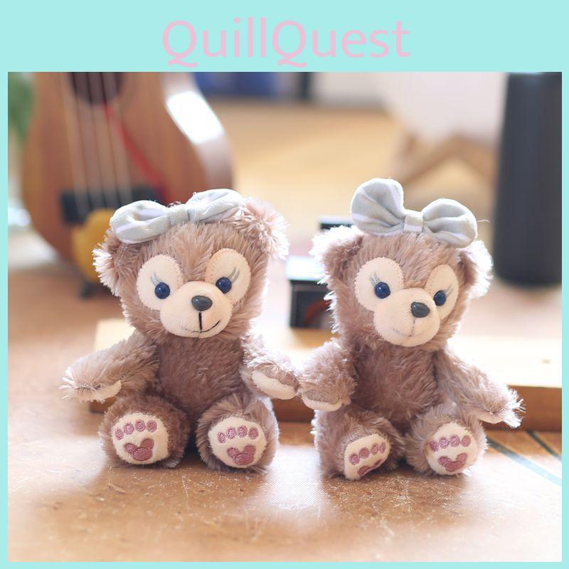 Bear Cute Duffy Plush Keychain Pp Cotton Filling Bag Decor Doll Gift