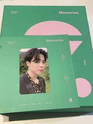 [Б/У] BTS Memories of 2020 BD Торговая карта: Jimin