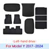 3D коврик для пола Tesla Model 3 Model Y 2017-2025 Premium All Weather Anti-Slip напольный коврик Custom Fit 2025 Model 3 Highland