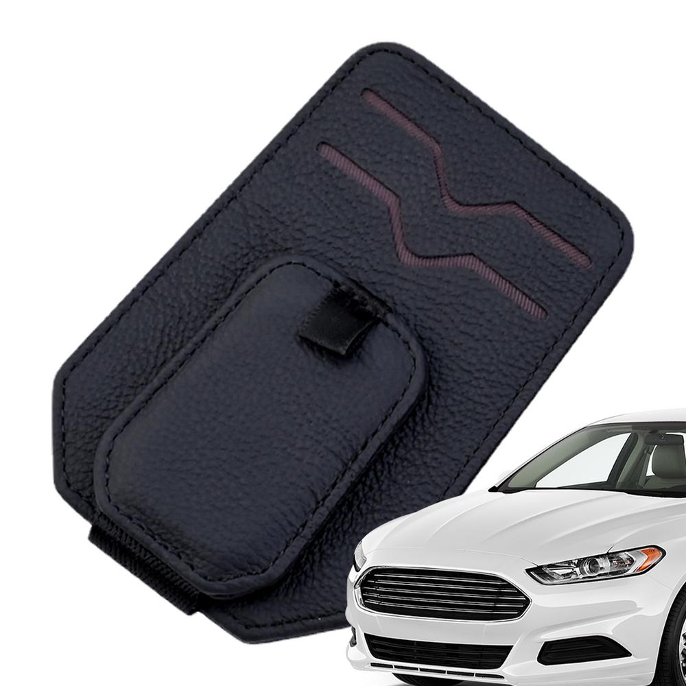 Автомобильный держатель для солнцезащитных очков, держатель-органайзер для солнцезащитного козырька автомобиля, портативный держатель для солнцезащитного козырька автомобиля, органайзер для очков