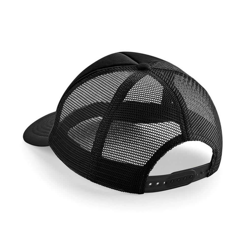 Beechfield Винтажная однотонная кепка дальнобойщика с застежкой на спине (2 шт. в упаковке)