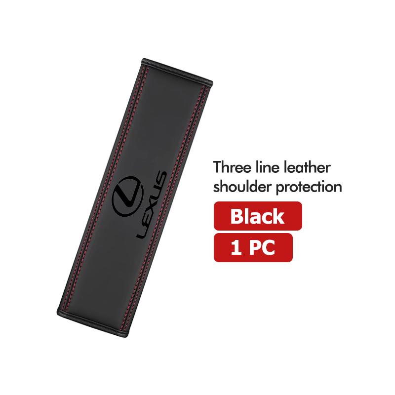 1/2PCS Car Seat Belt Safety Belt Shoulder Cover Auto Accessories For Lexus RX350 IS250 CT200h ES250 ES300h NX300h IS200 GS300OQ9