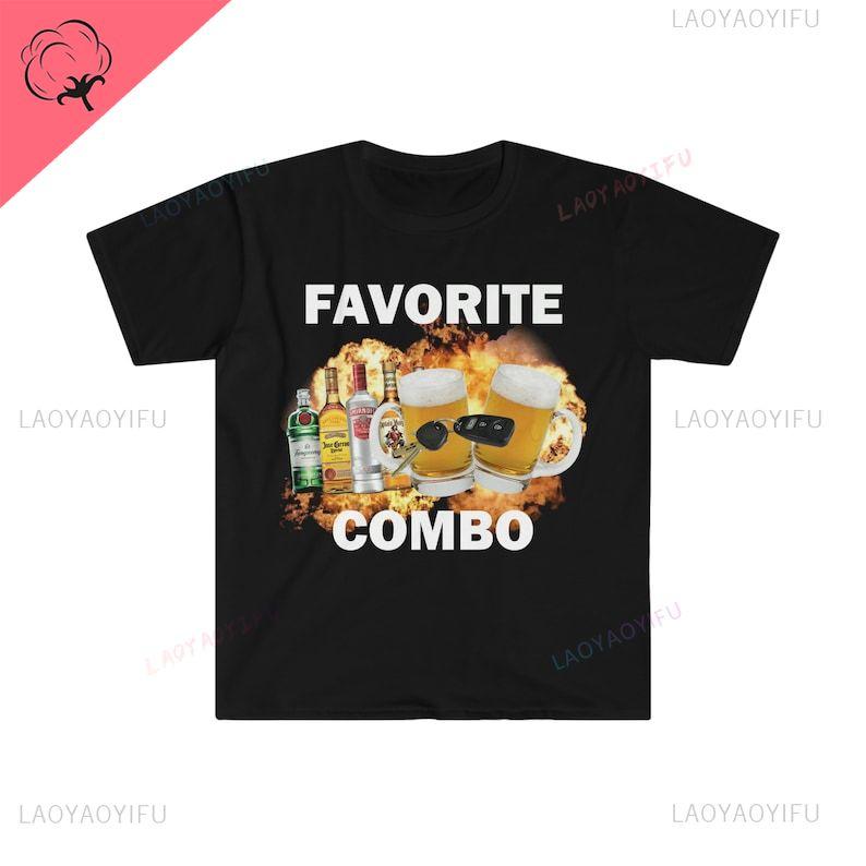 Favorite Combo TShirt Humor Funny Gift Meme Unisex Offensive TShirt Satire Shirt