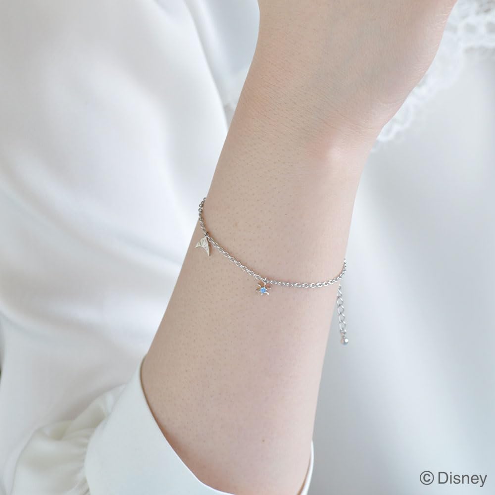 Серебряный браслет Disney Frozen с родиевым покрытием и фианитами [Disney] (VBLDSW0010)