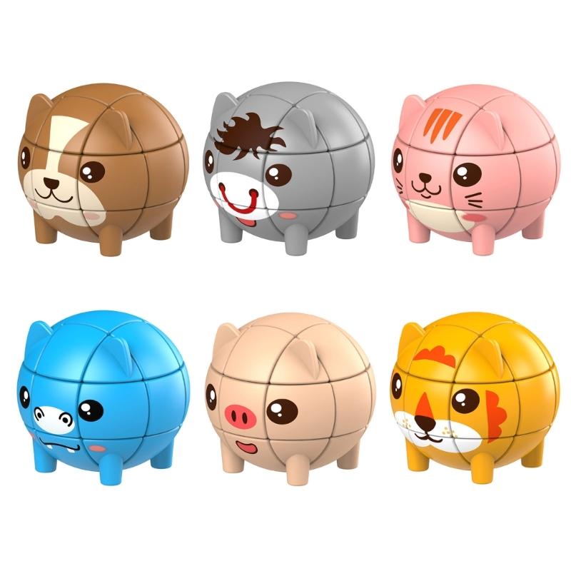 3D Кубики с животными Игрушка для детей, развивающая логическое мышление и навыки решения задач, игрушка-головоломка