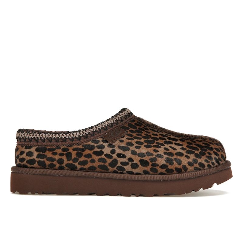 UGG Тасман Каспийские тапочки Обожженный кедр Гепард Женские кроссовки Коричневый 1158350-BCDR