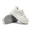 Senda Mesh Shoes Women 2026 Summer New Breathable Thick Sole Casual White Shoes