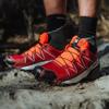 SALOMON Trail Running SPEEDCROSS Red Cm GORE-TEX Men's Dahlia/White/Black 26.5