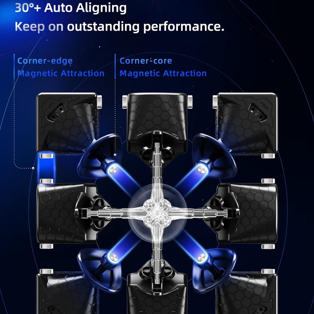 Bucubke GAN 13 M Maglev Fx 3x3 Stickerless Speed Magic Cube GAN13 Maglev Fx 3x3x3 Competition Puzzle Cube Frosted Magnetic Levitation Version