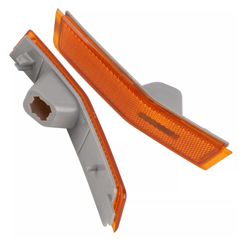 Для 2007-2010 Lincoln MKX Оболочка бокового габаритного огня переднего бампера янтарная левая+правая