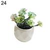 1шт искусственный цветок суккулентное растение бонсай DIY сад офис домашний декор партии
