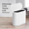Пластиковый мусорный бак прессового типа, мусорное ведро для мусора, мусорное ведро для дома, мусорное ведро, мусорные баки, бытовая уборка