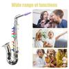 Simulated Musical Kids Saxophone Toy Silver Gold Musical Instruments  For Toddler