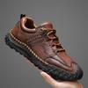 Men's Outdoor Casual Leather Shoes Retro Style Male Sneakers Adult Non-Slip Casual Desert Hiking Footwear Treking Shoes Trainers