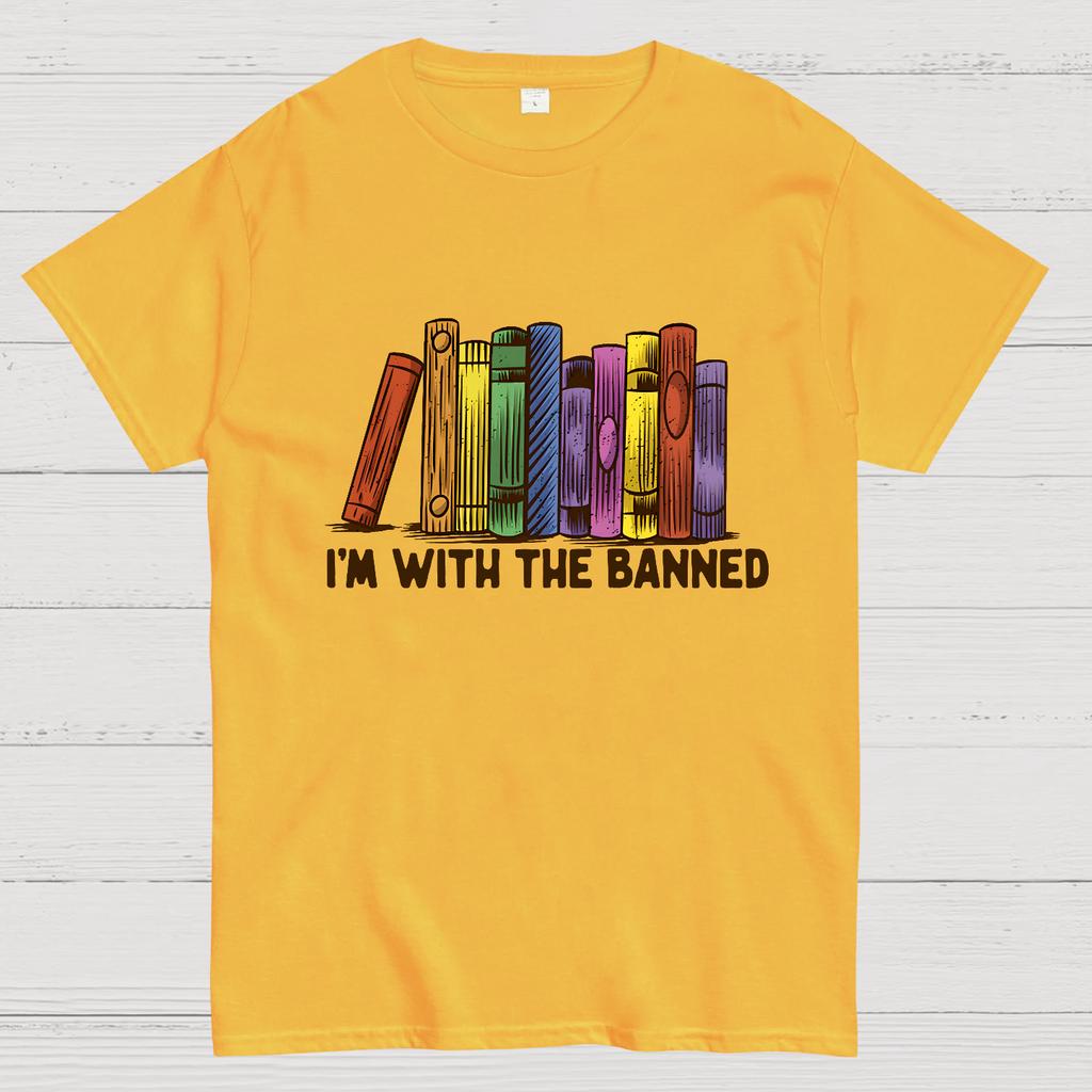 I'M With The Banned Cotton Summer Casual Cool Loose T-Shirt