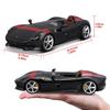 Bburago Масштабная модель Ferrari Monza SP1 Черная Гонка Литье под давлением Готовая BK 1/24 Автомобиль, Модель, 18-26027