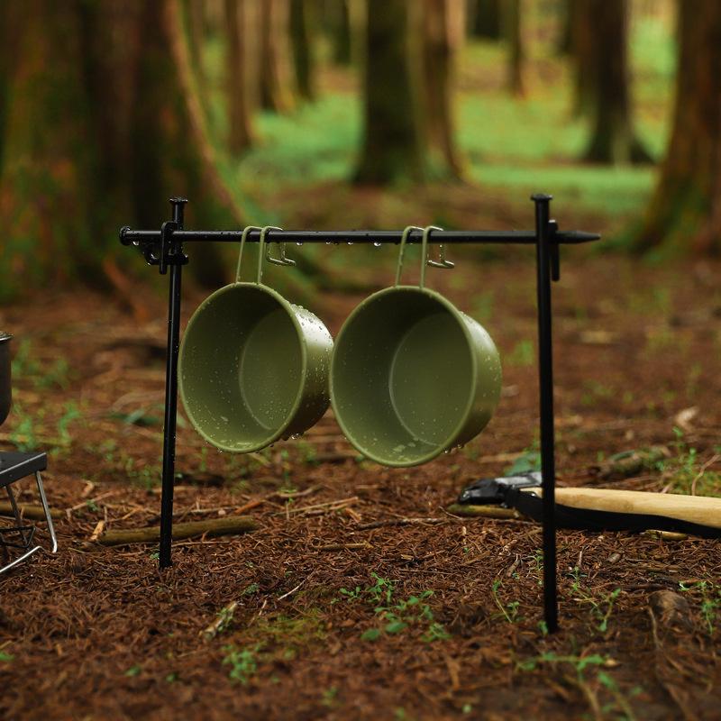 Outdoor Camping Windproof Steel Tent Peg Set