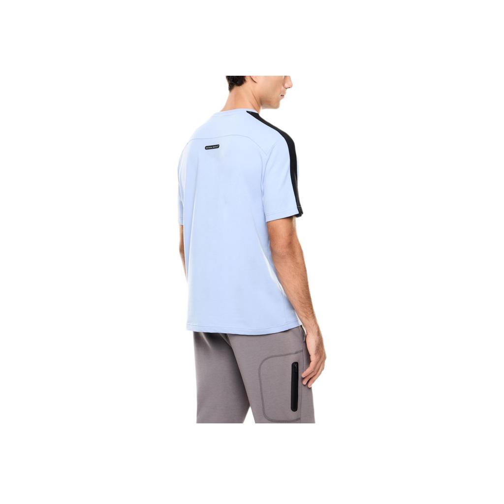 Emporio Armani Мужская футболка с круглым вырезом и коротким рукавом с принтом EA7 7M001595-AF21787-U9315