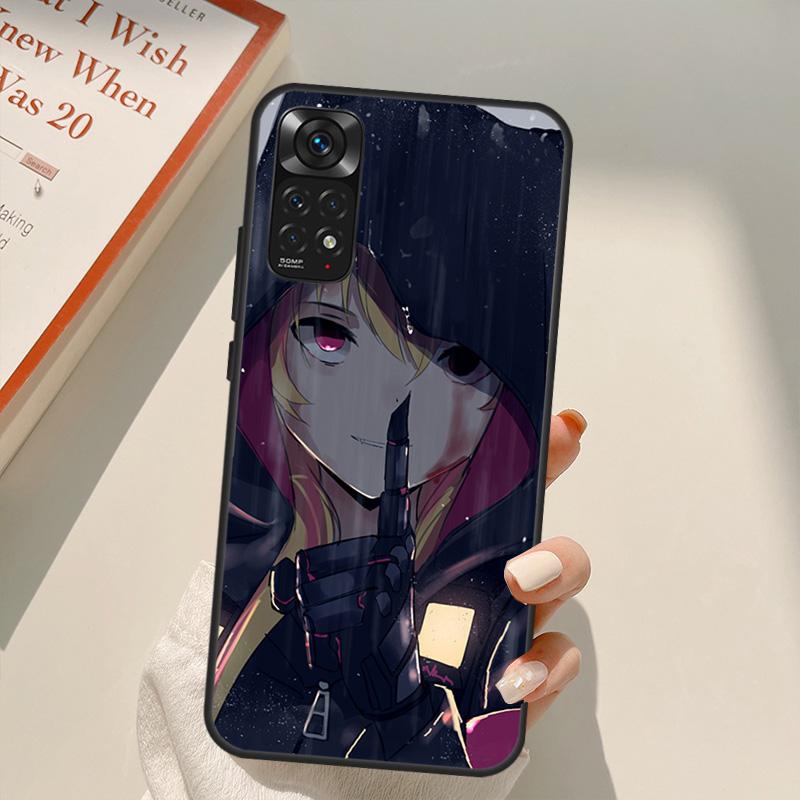 Чехол для игр Girls Frontline для Xiaomi Redmi Note 10 8 9 11 Pro 8T 9S 10S 11S Redmi 10C 9C 9A 9T K50 K40 Gaming