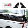 For KIA Carnival KA4 2022-2026 6PCS Car Window Decorative Strip Rear Side Panel Cover D-pillar Window Strip Trim AccessoriesGood product
