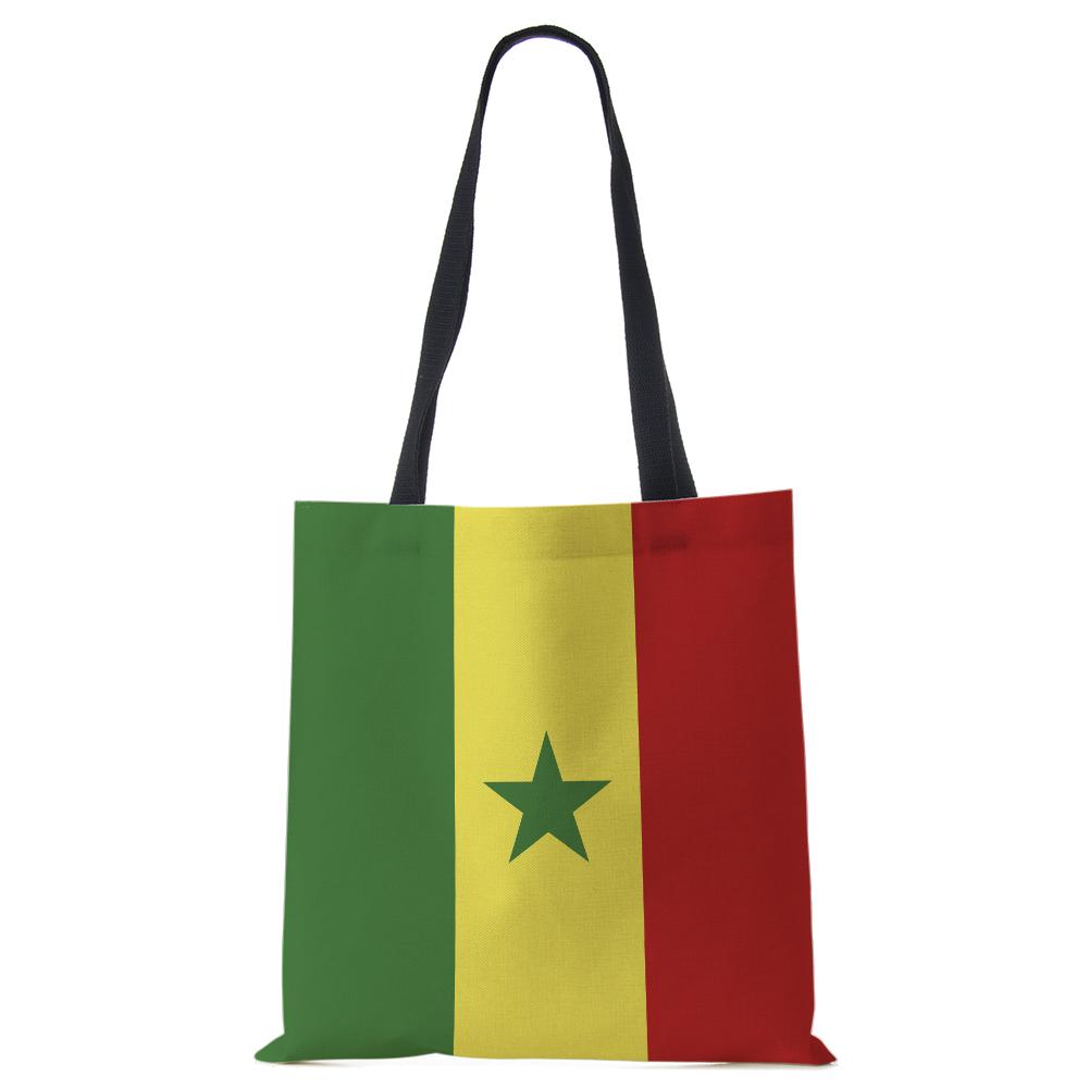 Женская сумка с флагом Кубка мира, льняные сумки, повседневные дорожные пляжные подарочные пакеты