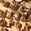 Красивая винтажная деревянная настенная табличка с алфавитом и цифрами для декора дома и свадьбы