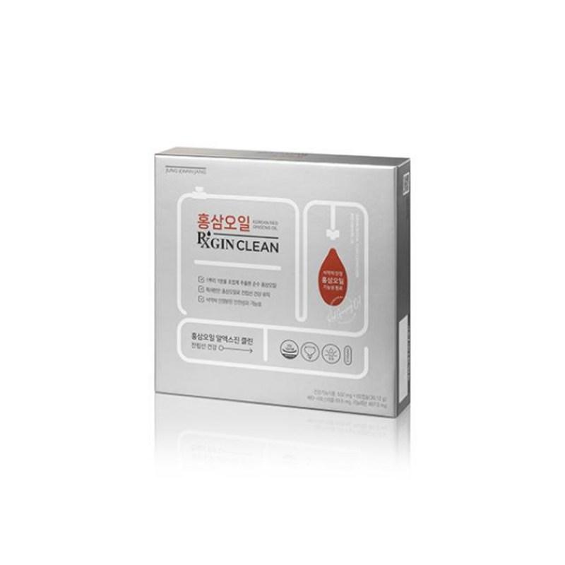 Красный женьшень CheongKwanJang Масло RXGIN CLEAN RXGIN CLEAN 60 капсул, 60 таблеток, 1 шт.