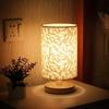 Eye Protection Bedside Lamp Linen Desk Lamp Home Decor Nightstand Lamp Ambient Lighting