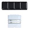 R6FF Empty Watercolor Palette-Trays Travel-Size Portable Paint Boxes Metal Empty Watercolor Tin Palette-Paint Case DIY Crafts
