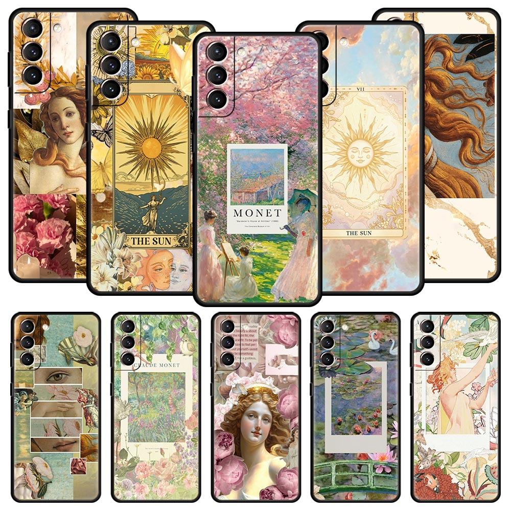 Эстетичный коллаж ART Чехол для телефона Венера Для Samsung Galaxy S26 S25 S24 S23 S22 S20 Ultra S21 FE 5G S10 Plus Ударопрочный чехол из ТПУ