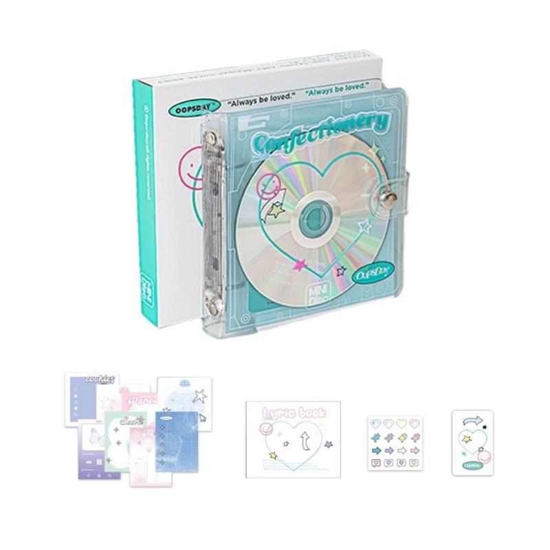 Диск Альбом Kpop Фотокарточки Коллекционная Книга Переплет Обложка для Блокнота Сумка для Хранения Рукава