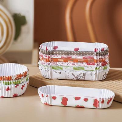 Формочки для выпечки в форме лодочки, устойчивые к высоким температурам - Идеально подходят для тортов и хлеба