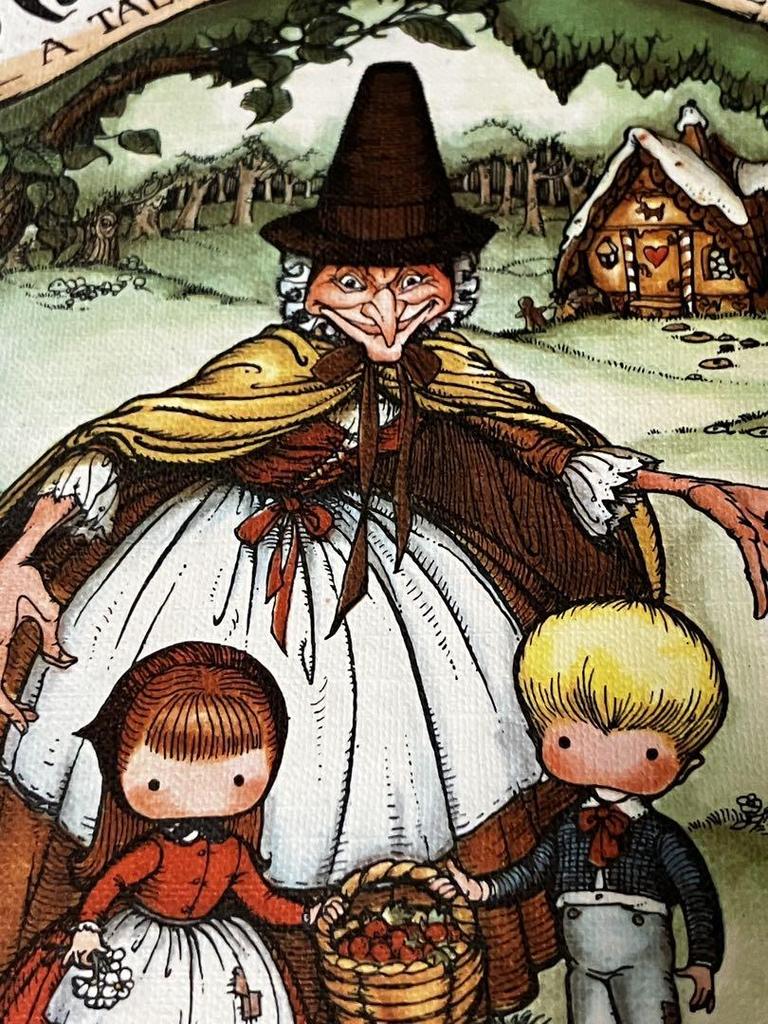 [Б/У] Редкая и драгоценная книга с картинками Гензель и Гретель Сказка братьев Гримм