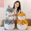 New Product Rabbit Hair Ball Shiba Inu Doll Corgi Doll Plush Toy Pillow Dog Pillow Rag Doll