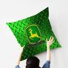 Agricultural Equipment J-John Deere Cushion Cover Car Throw Pillow Case For Sofa Car Christmas Gift 40X40Cm 45X45Cm