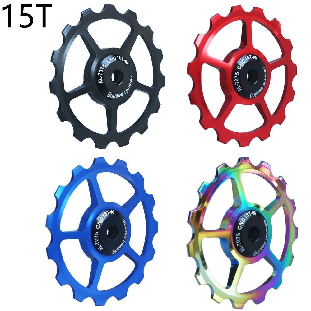 Derailleur Bike Rear Derailleur Bike Jockey Wheel Bicycle Rear Pulley Bike Ceramic Bearing Guide