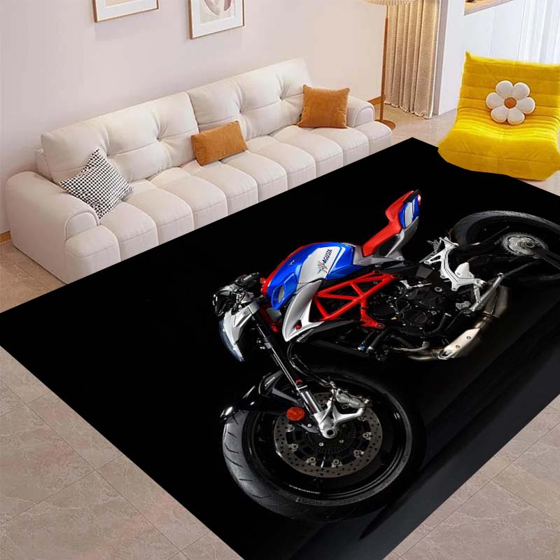 MV AGUSTA Motorcycle Doormat, Hallway Mat, Living Room Mat, Bathroom Rug, Floor Mat, Non-slip Home Decor.