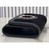 Used Unused Ferragamo Gancini 6-key case, black, gold, with box